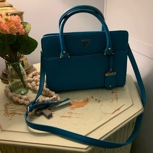 Teal Guess purse/shoulder bag